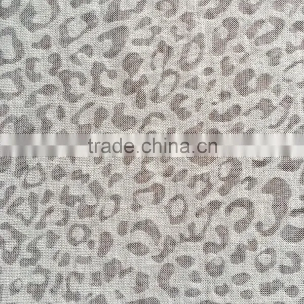 110g/sm Polyester Cotton Knit Single Jersey Burn-out Fabric,knit Burnt Discharge and Burn-out Print Fabric for Dress photo-2