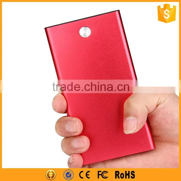 Portable External Battery Charger 5200 MAh Power Bank Metal Slim photo-2