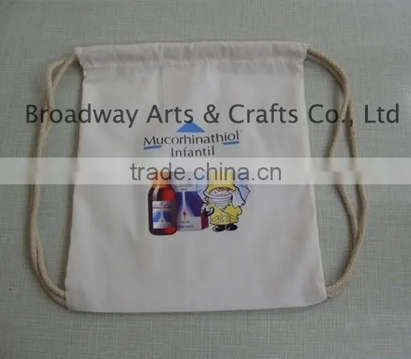 High Quality Customized Cotton Backup Drawing Bag photo-5