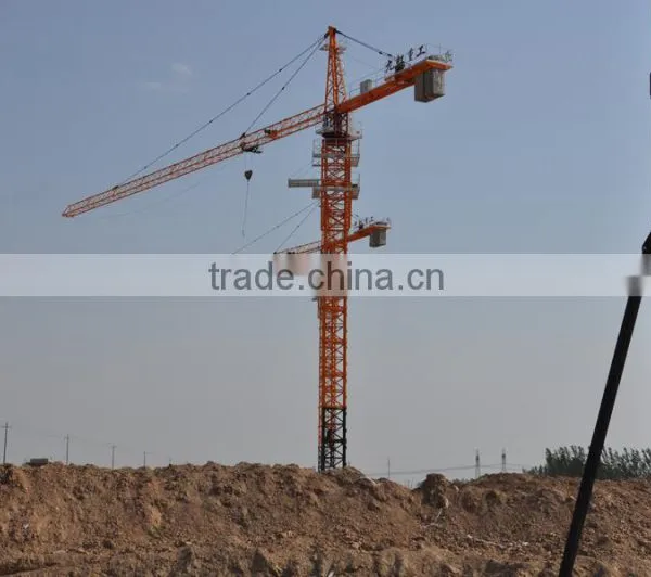Tower Cranes QTZ63 Tower Crane 6ton Telescopic Tower Crane photo-2