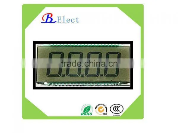 Single Line Led Backlight 4 Digital 7segment Lcd Module Led Backlight photo-2