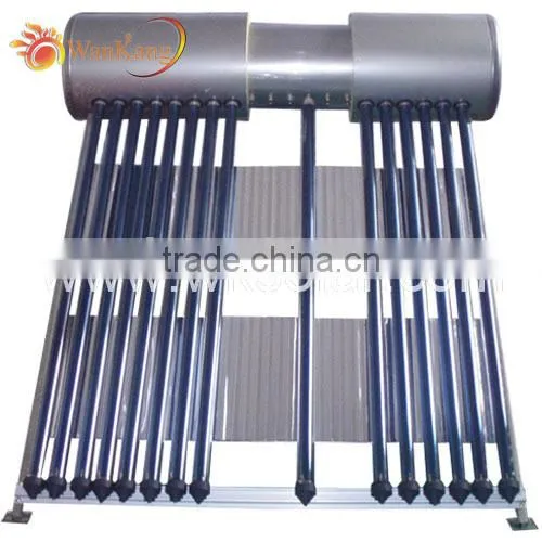 Pressurized Solar Water Heater With Heat Pipe