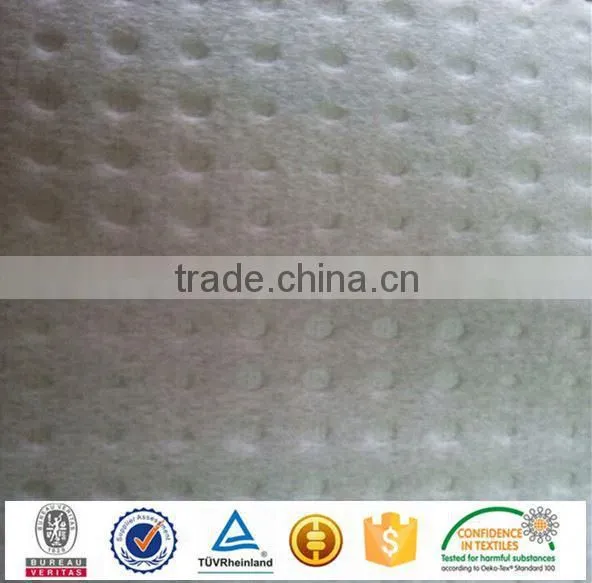Factory Supply Polyester 3mm Foam Back Embossed Car Seat Fabrics photo-5