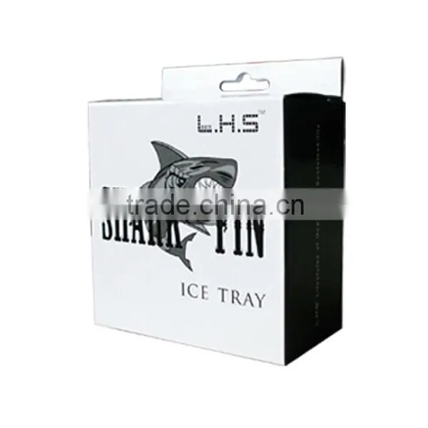 100% Food Grade Novelty Shark Fin Custom Silicone Ice Cube Tray photo-4