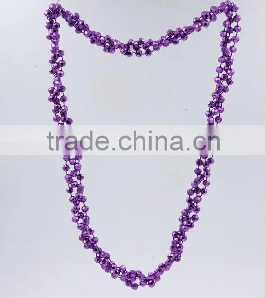 Carnival Party Bead Chain Necklace Necklaces Neck Chain Earrings