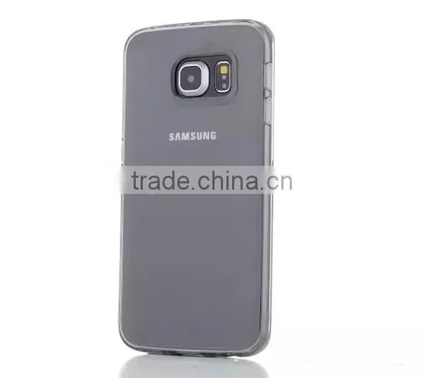 Durable Hard Clear Soft TPU Cover For Samsung S6/S6 Edge photo-4