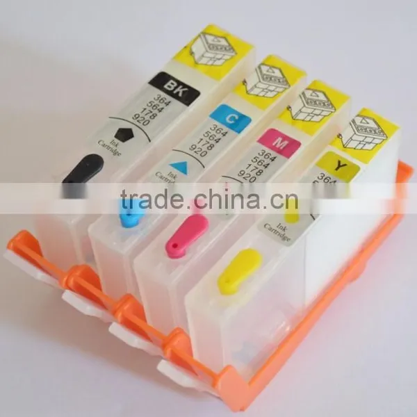 920 BK C M Y Empty Refillable Ink Cartridge With Chip For Hp920 HP Officejet 6000 6500 7000 7500 Printer photo-2
