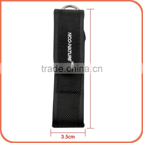 Flashlight Carry Holster for Multi Tools Nylon Meterial Pouch for 16340 AA CR123 18650 LED Torch photo-4