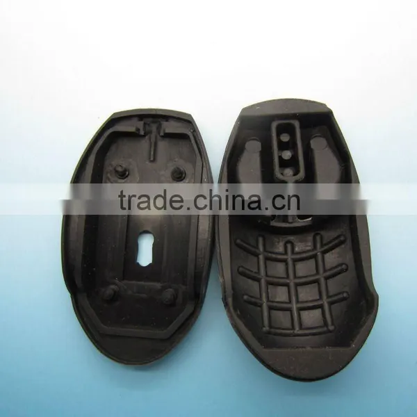 Customized Soft Black Silicone Mouse
