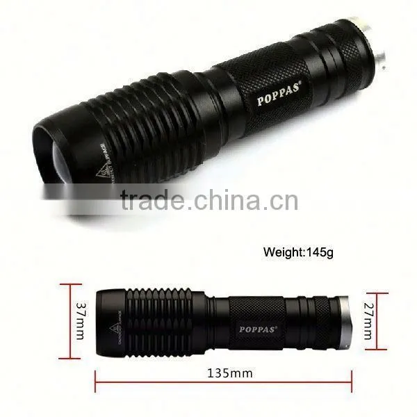 101 Portable Rechargeable Emergency Light Aluminum Powerful High Power Flash LED Light photo-6