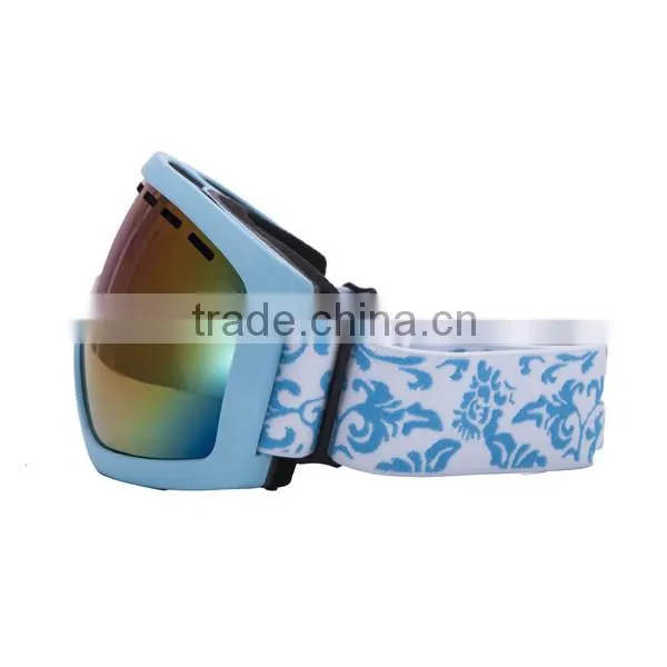 Mirrored Lens Snowboard Goggles for Men, REVO Lens Goggles photo-2