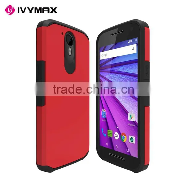 Top Sale Wholesale Hybrid Combo Case for Motorola Moto G4 Plus photo-4