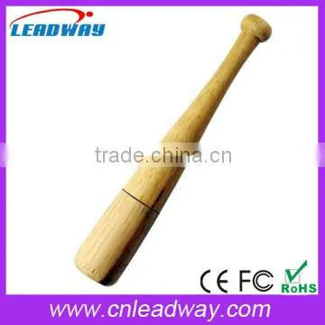Hot Seller Wood Baseball Bat Usb Flash Drive 8GB for Promo photo-3