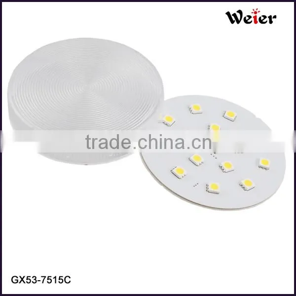 New Design Aluminum 2835smd 8w Led Gx53 Lamp Cabinet Light photo-2