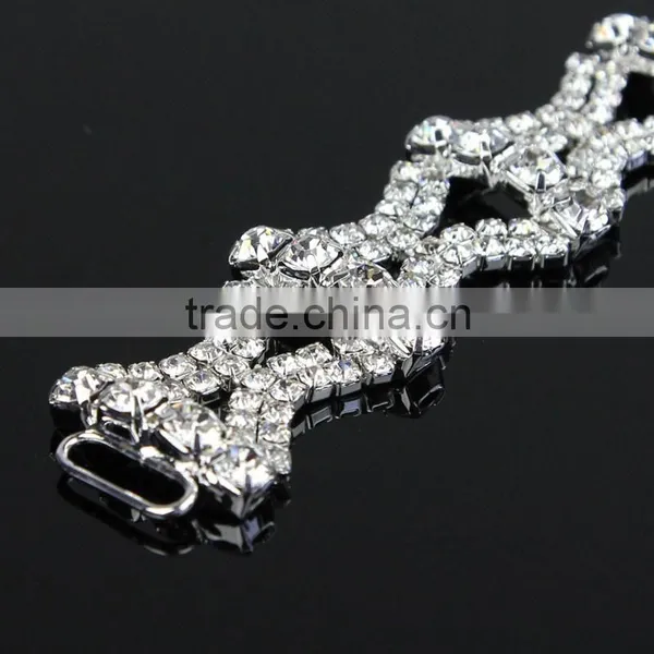 Elegant Design Decorative Diamondes Rhinestone Connectors Wholesale B01727Y photo-2