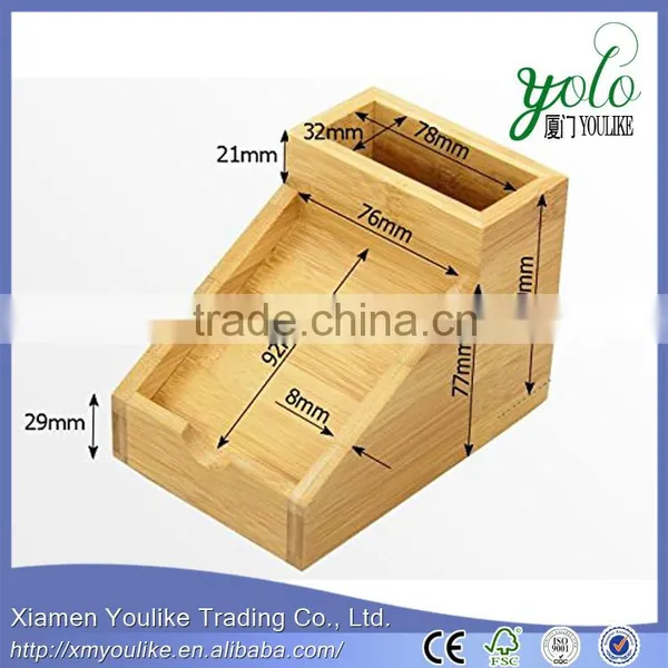 Made of Bamboo Wood Pencil Holder Bamboo Pencil Holder photo-5