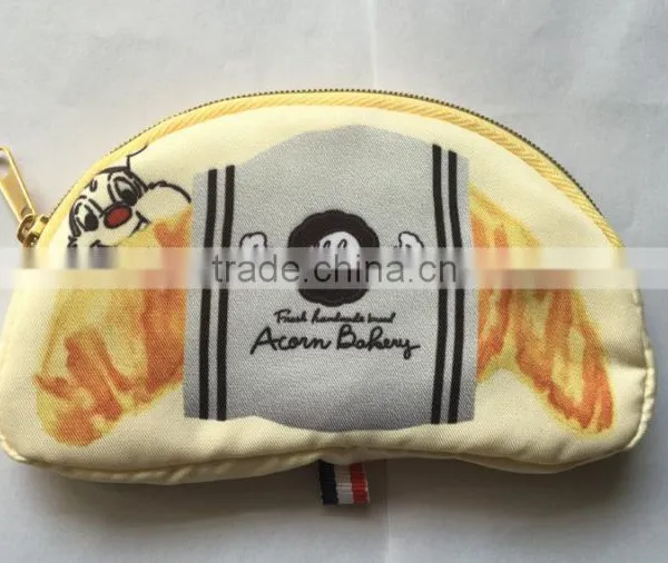 Cheap Factory Price Qute Hamburger Funny Coin Purse for Kids