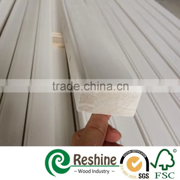 Gesso Primer Coated Wood Window Shutter Components photo-3