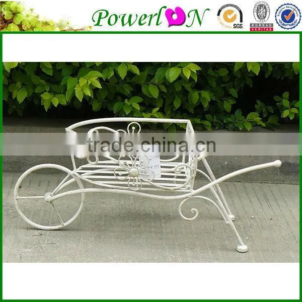 Hot Selling Antique Vintage Handcart Wheelbarrow Pot Planter For Garden Park Home Patio I23M TS05 X00 PL08-5831G