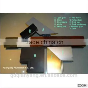 Aluminium Profile Industrial for Sliding Wardrobe Door Price in China photo-2