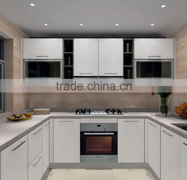Eco-friendly Lacquer Modular Kitchen Designs photo-3
