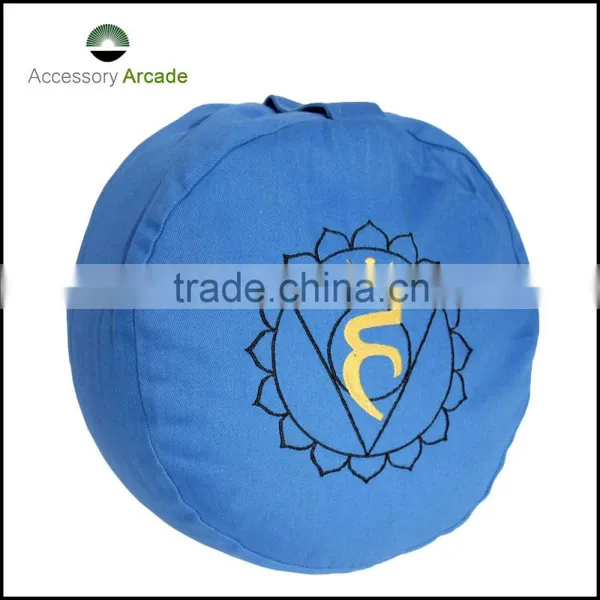 Zafu Cushion for Relaxing Embroidered Meditation Cushion photo-5