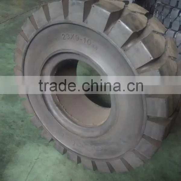 23*9-10 Solid Forklift Tires With Cheap Price