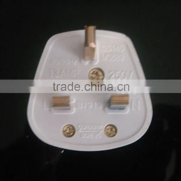 Hot Selling 13A Plug Top, 3 Pin 13 AMP Electrical Adaptor Plug