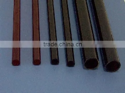 Ruby Quartz Tube, Red Quartz Tube