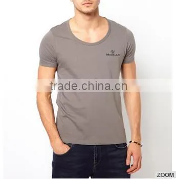 High Quality Modello Scoop Neck T-shirt Slim Fit