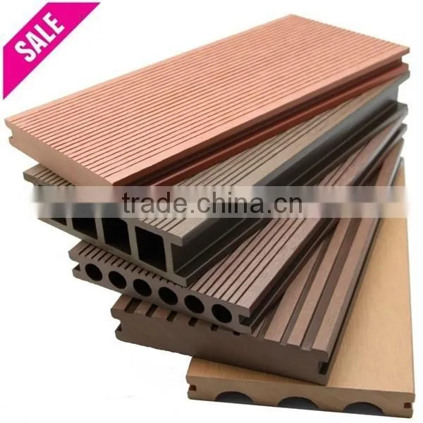 Newteck 2015 Hot Sale ! Waterproof Hollow Outdoor WPC Decking/Composite Wood Decking photo-4