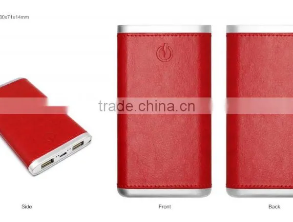 Creative pu Leather Shape Power Bank With USB Flash Drive as Team Corporate Gifts,factory Make Private Model Power Banks photo-6