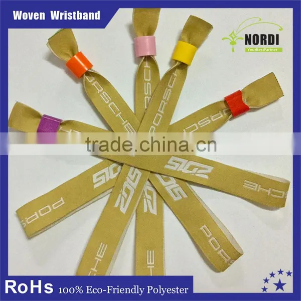 Christmas Party Woven/heat Transfer Fabric Wristband photo-4