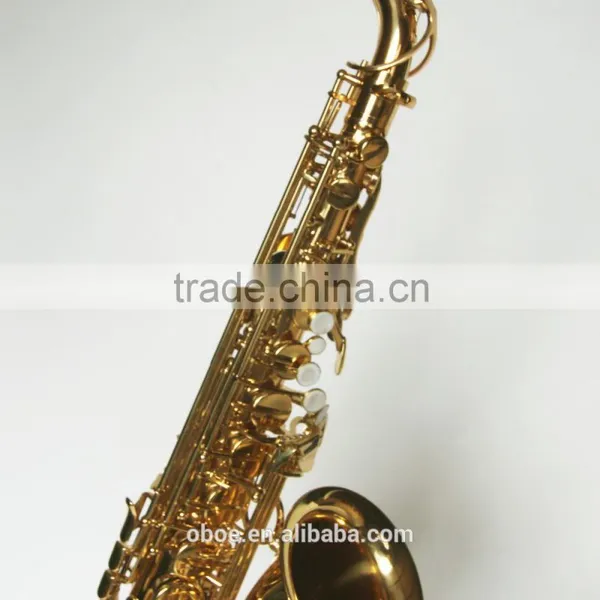 High Class Hot Sale Eb Gold Lacquer Alto Saxophone photo-5