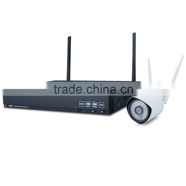 2016 1/3" 1080P CMOS Sensor Cctv Wireless Security Camera Kit photo-2
