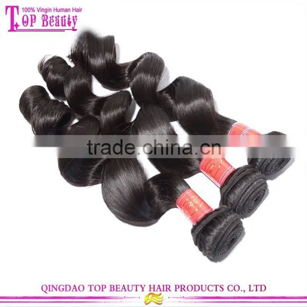 Wholesale Loose Wave Human Hair Weaving Virgin Mongolian Hair photo-3