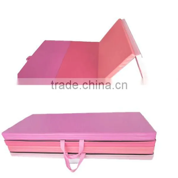 8ft x 4ft PU Leather Cheap Gymnastic Mats for Sale