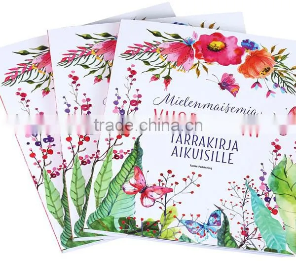 Shenzhen Colouring Secret Garden Adult and Children Drawing Coloring Book Printing photo-5
