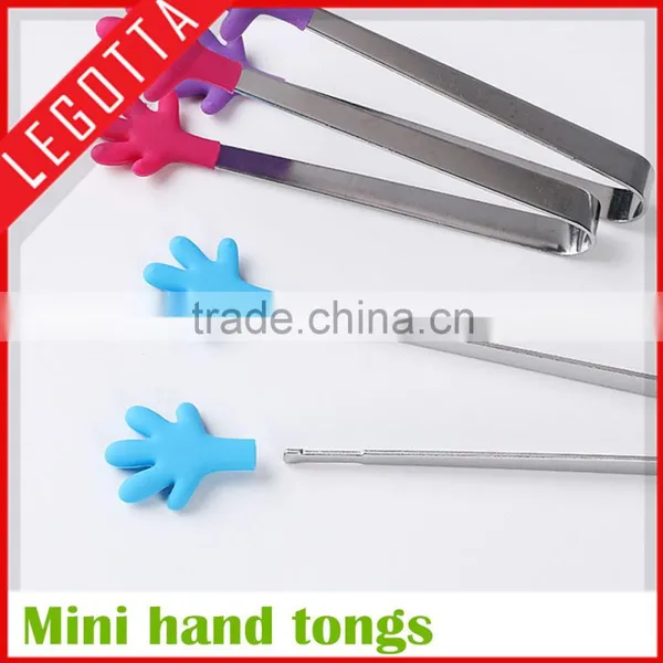 Innovational Design Unique Fancy Small Lovely Food Tongs China photo-5