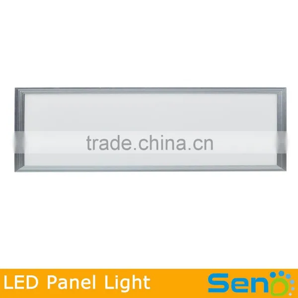 40W 1*2ft Led Light Panel White/silver Housing CE/EMC/LVD/RoHS Approval Isolated Driver Led Flat Panel Lamp