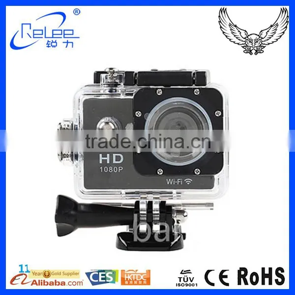 New Arrival 2.0 Inch 12MP 140 Degree Angle 30m Underwater Wifi Action Camera photo-3