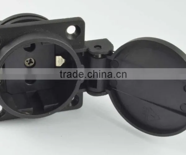 16a 250v European Waterproof Socket With Transparent Cover photo-5