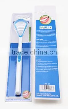 New Design Oral Care Adult Toothbrush With a Tongue Cleaner Wholesale