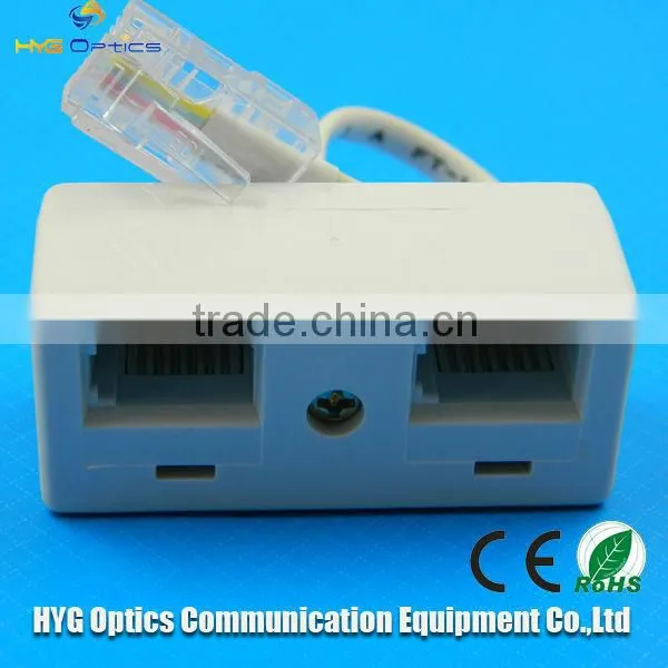 RJ45 to Dual US BT Socket Secondary Telephone Adapter photo-3