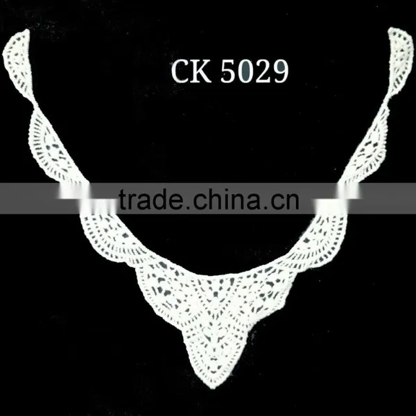 New Design White Cotton Lace Fabric Cotton Embroidery Lace for Dress photo-5