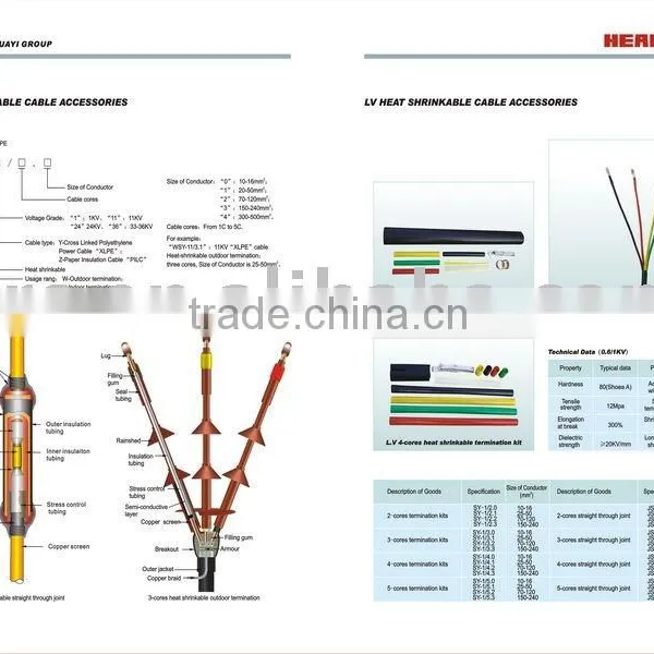 Heat Shrinkable Cable Accessory