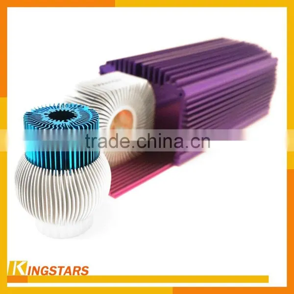 Extruded Round Aluminum Heat Sink photo-2