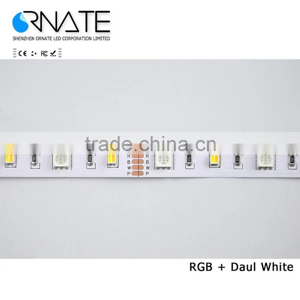 2016 New Product 12V 24V 5050 RGB + 3527 Dual White Led Strip IP20/IP65/IP67/IP68 photo-4