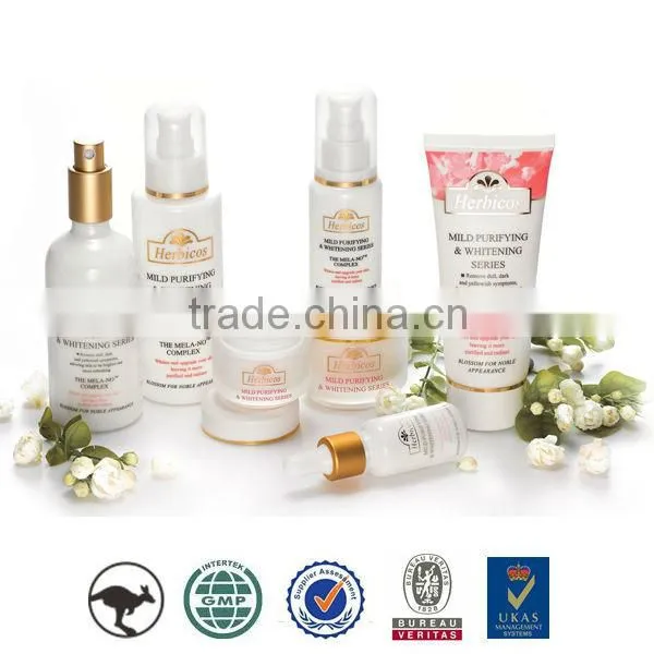 skin care whitening cream set /cosmetic manufacturer