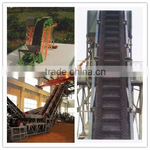 TUV Certificated Inclined Belt Conveyors With Corrugated Sidewall photo-4